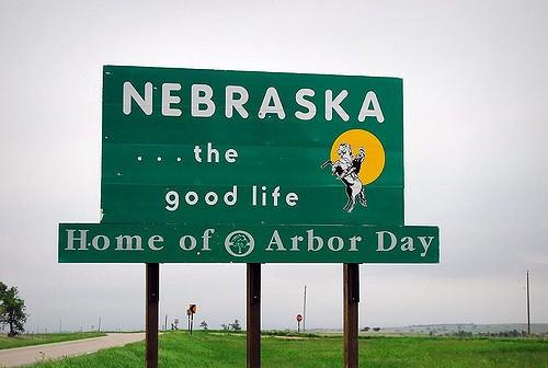 Nebraska: The Good Life Sign